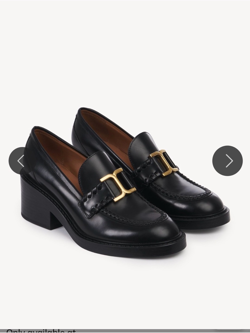 Chloé MARCIE HEELED LOAFER